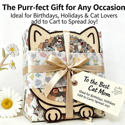 𝗤𝘂𝗲𝗹𝗲𝗼𝗻™ 𝗖𝗮𝘁 𝗪𝗼𝗼𝗱𝗲𝗻 𝗝𝗶𝗴𝘀𝗮𝘄 𝗣𝘂𝘇𝘇𝗹𝗲 – 𝗔𝗿𝘁𝗶𝘀𝘁𝗶𝗰 & 𝗠𝗶𝗻𝗱-𝗕𝗼𝗼𝘀𝘁𝗶𝗻𝗴